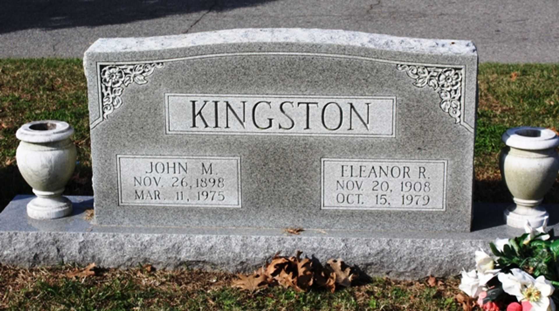 John M. Kingston's grave