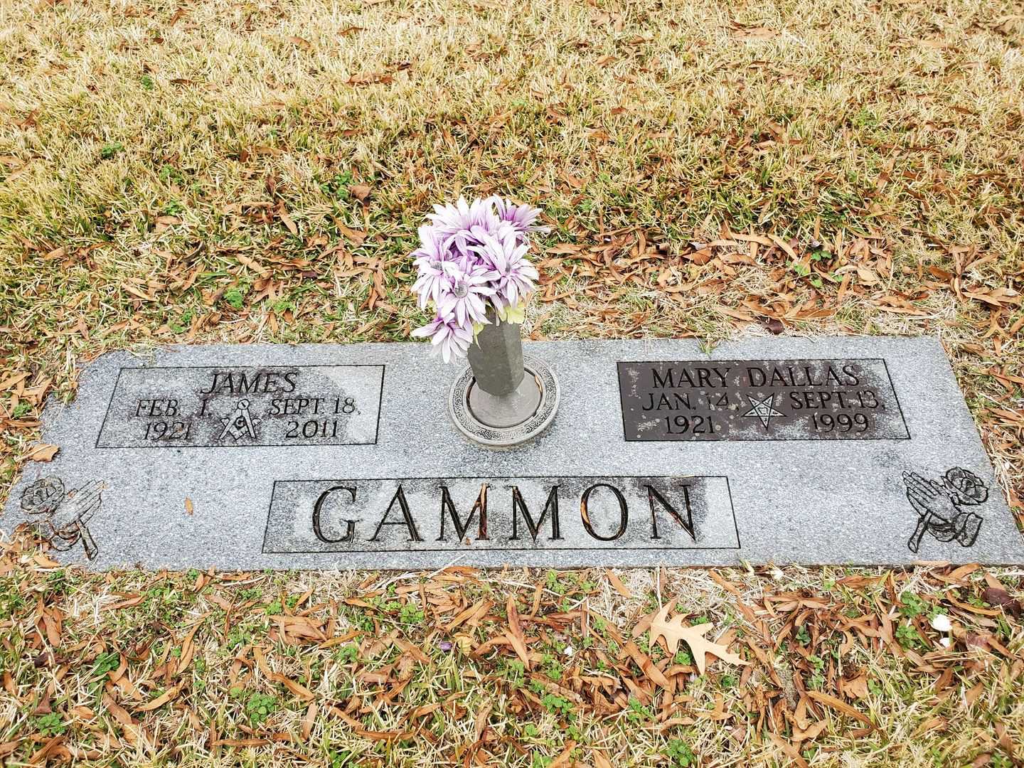 James H. Gammon's grave