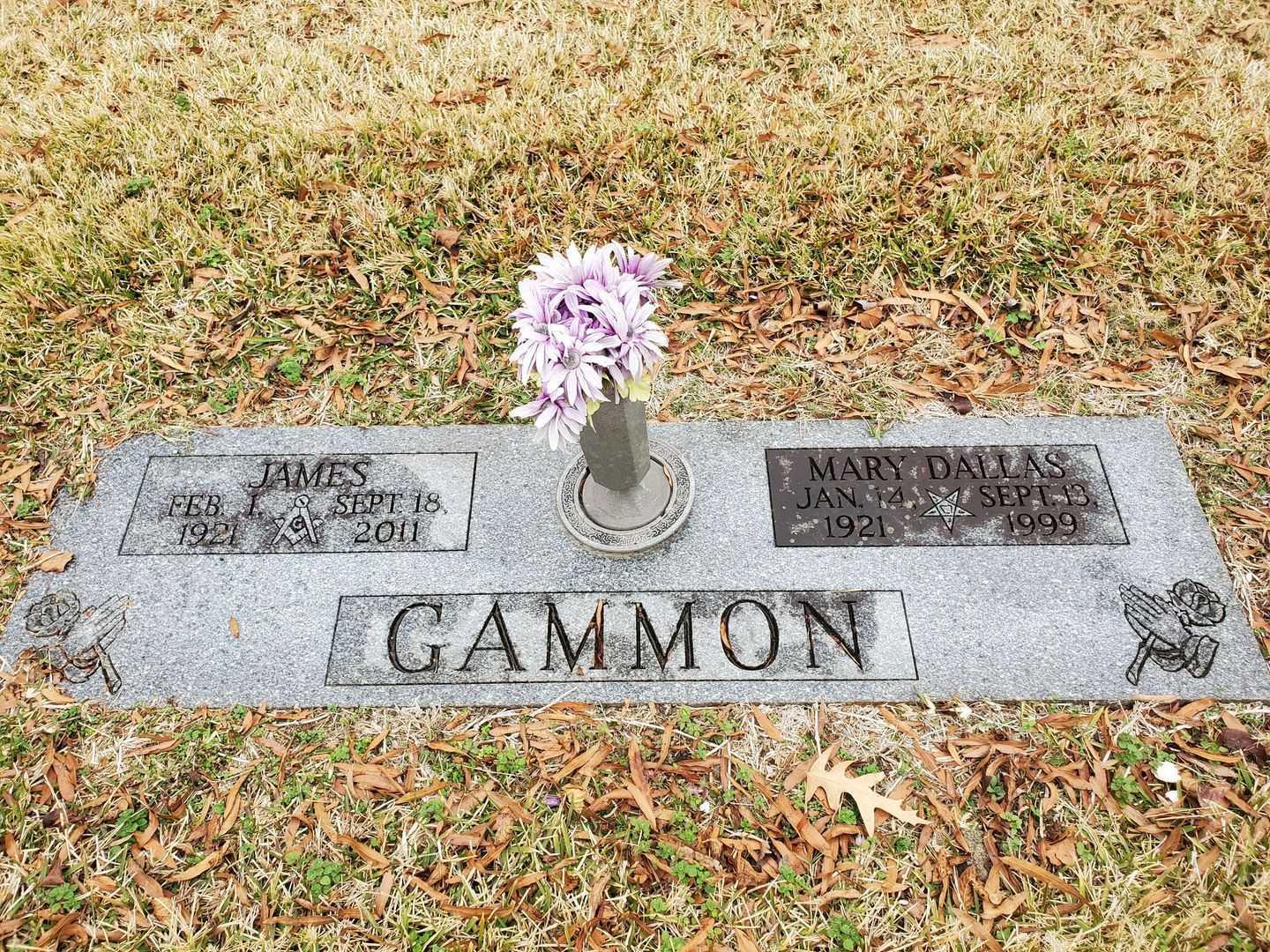 James H. Gammon's grave